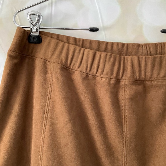 J.Jill Brown Suede Skirt - Picture 6 of 6